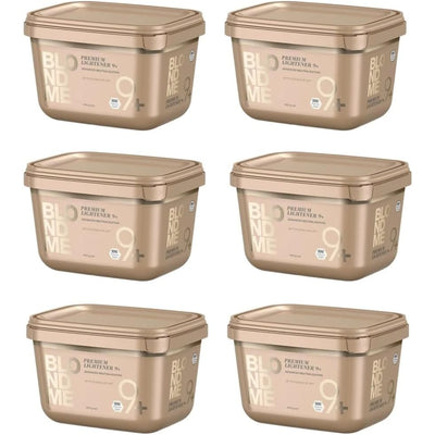 Schwarzkopf Professional - Blond Me Premium Lightener 9+ poeder Comp. Premium 450 g Lightener 9+ - 6 stuks
