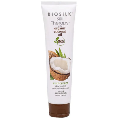 BIOSILK Silk Therapy with Coconut Oil Curl Cream 148ml