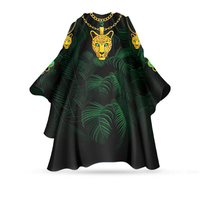 Rovra Barber Cape – Leopard