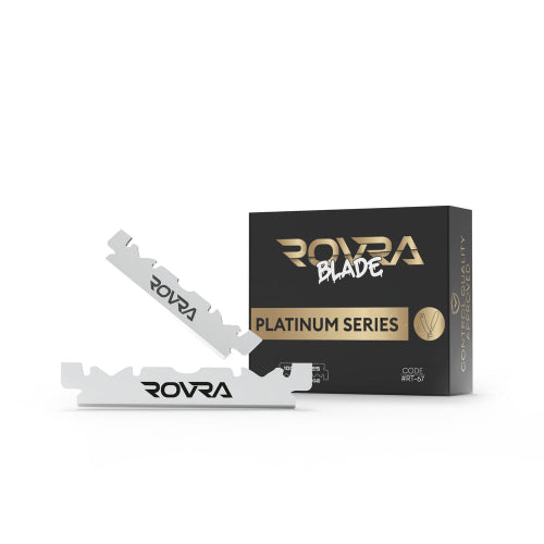 Rovra Half Blades 100 stuks – Platinum
