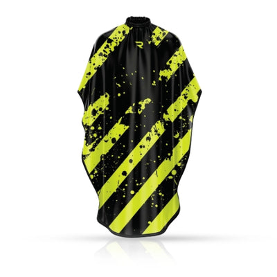 Rovra Barber Cape Splash – Green &amp; Black