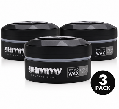 Gummy Styling Wax Casual Look 150ml (3 pack)