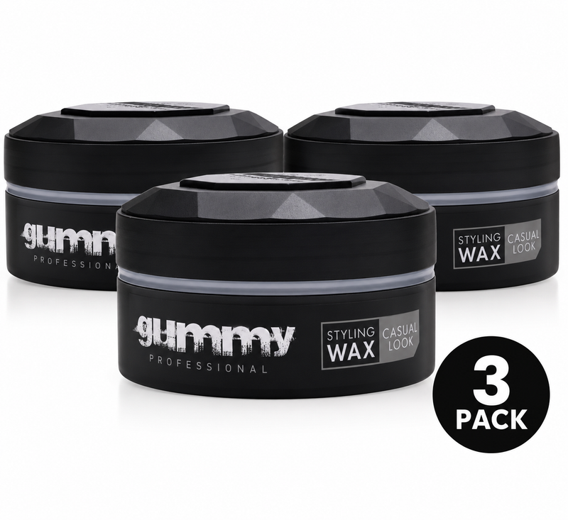 Gummy Styling Wax Casual Look 150ml (3 pack)