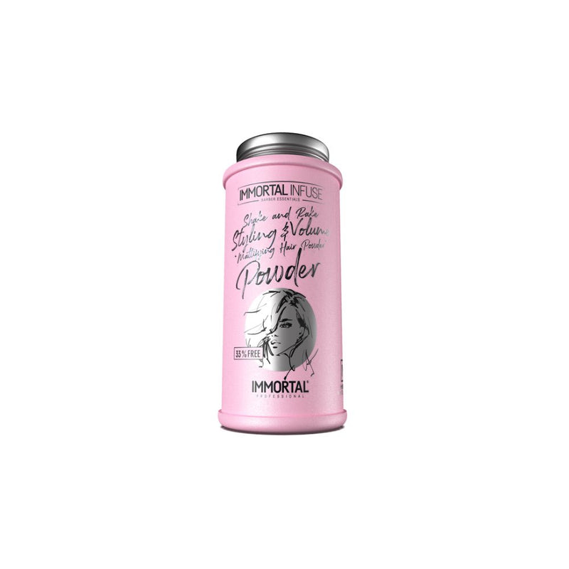 Immortal Beauty Volume-Styling Powder Wax 30g (Pink) (Wood Display Stand Included) (33% Free)