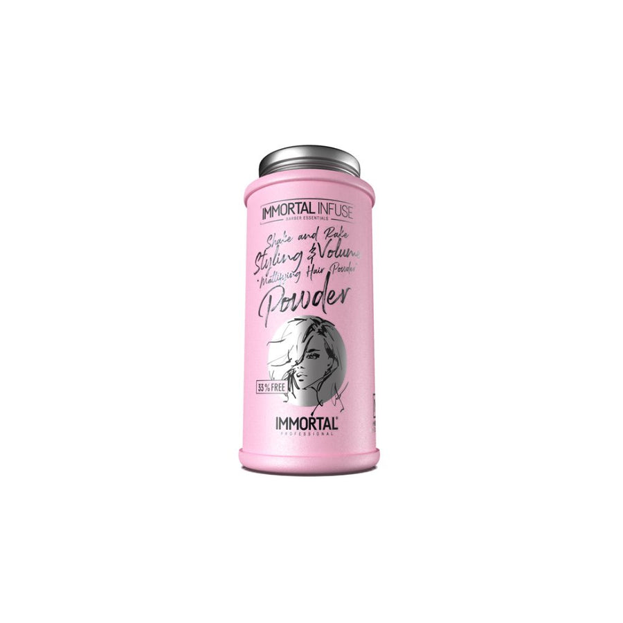 Immortal Beauty Volume-Styling Powder Wax 30g (Pink) (Wood Display Stand Included) (33% Free)