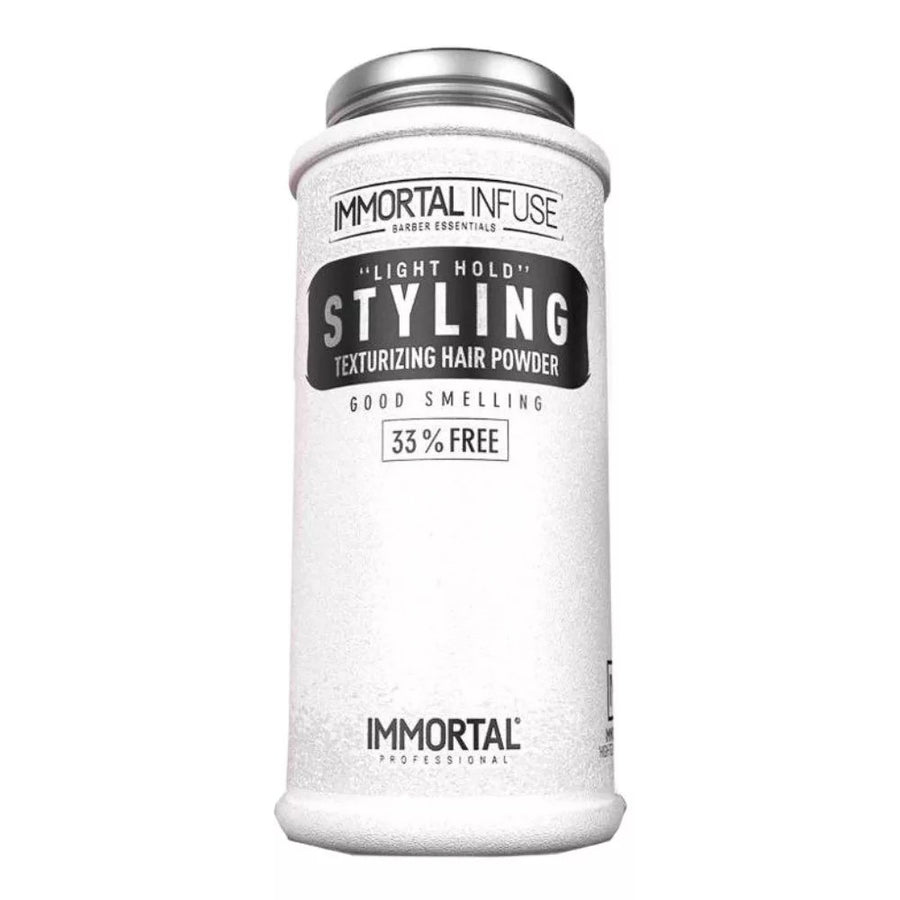 Immortal Infuse Styling Powder Wax 30g (White) (Wood Display Stand Included) (33% Free)