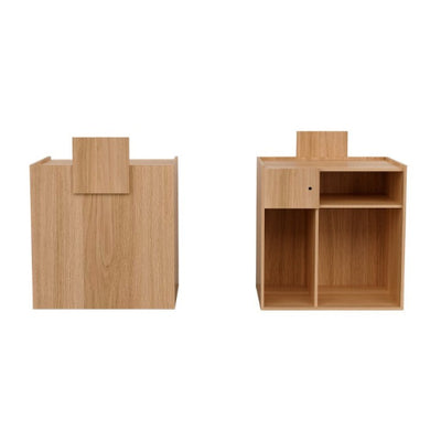 BarbierPro – Houten Receptiebalie Oak-deco In Eiken