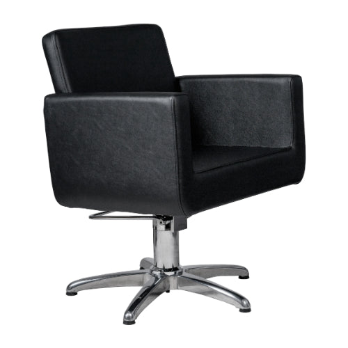 BarbierPro - Chic E - Zwarte Ster Voet Styling Stoel
