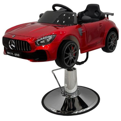 BarbierPro - Mercedes Kinderstoel Rood