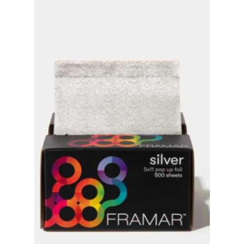 Framar  Folie Zilver - Pop Up 5x11- 500 sheets