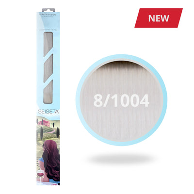 Seiseta kleur 8/1004R - Natuurlijk donkerblond / Ultralicht platinablond Rooted