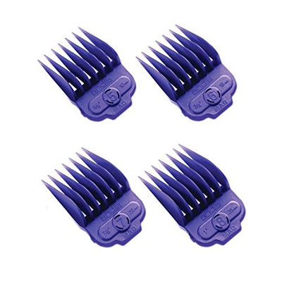 Andis Nano Silver Magnetic Comb Set – Large 4-Piece