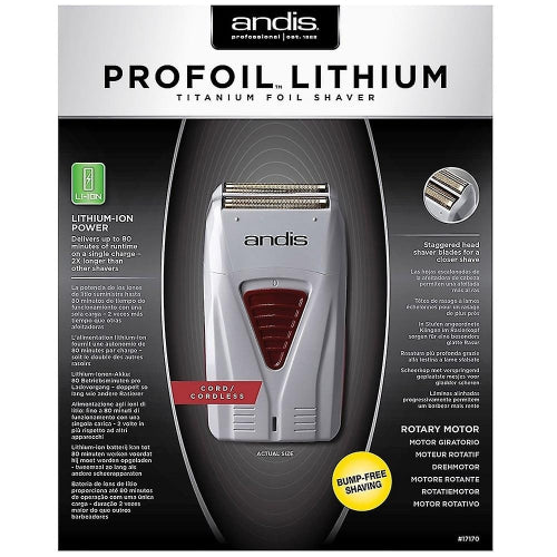 Andis ProFoil Lithium Titanium Folie Scheerapparaat