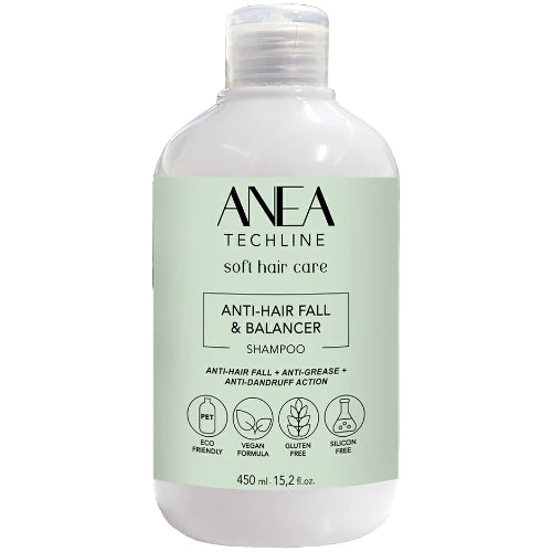 Anea Techline Anti Hair Loss & Balancer Shampoo 450ml