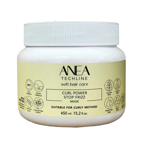 Anea Techline Curl Power Mask 450ml