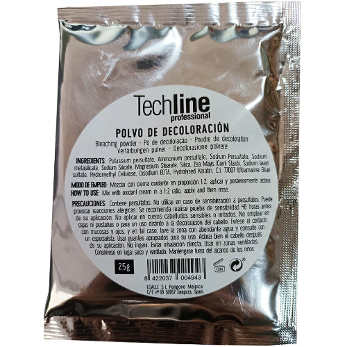 Anea Techline Sachet Blue Bleaching Powder 25g