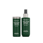 Immortal NYC Hair Building Fibers 20g & Fibers Locking Spray 150ml 2 in 1 Set - Black