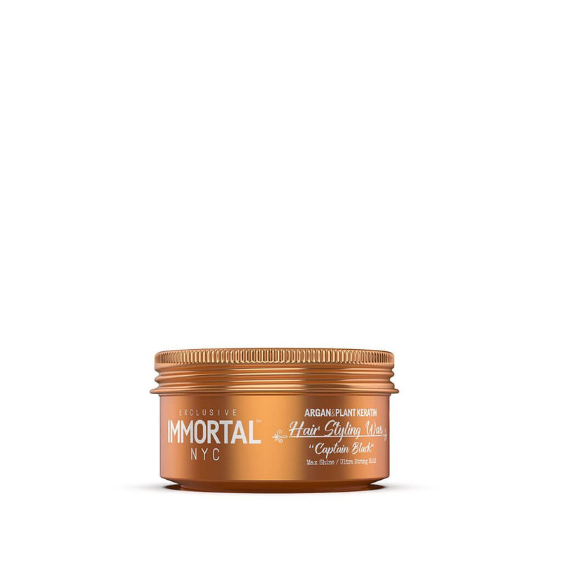 Immortal NYC Hair Styling Wax Captain Black 150ml (New)