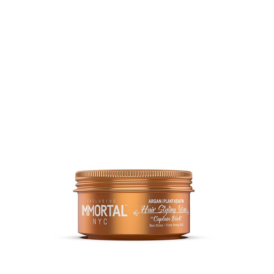 Immortal NYC Hair Styling Wax Captain Black 150ml (New)