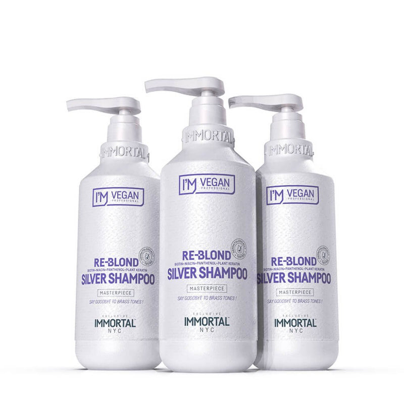 Immortal NYC Re-Bond Silver Shampoo 500ml