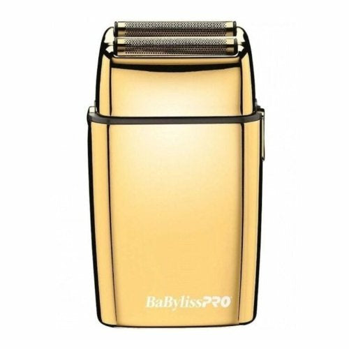 BaBylissPRO Double Foil Metal Shaver Gold