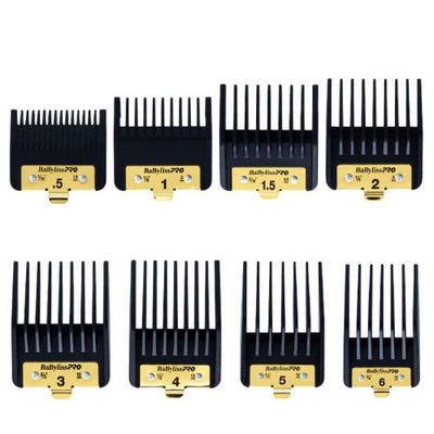 BaBylissPRO Premium Clipper Guards X 8 Opzetkammen