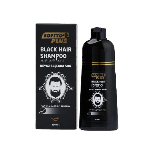 Softto Plus Black Hair Shampoo 350 ml