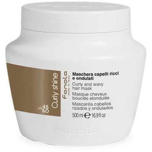 Fanola Curly Shine Curly&amp;Wavy Hair Haarmasker 500ml