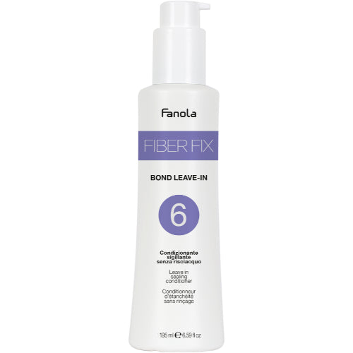 Fanola Fiber Fix Bond Leave In Conditioner N6 195ml