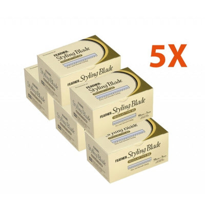 Feather Styling Blades Regular  250 Stuks