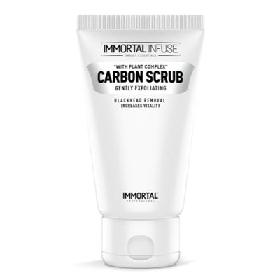 Immortal Infuse Carbon Scrub Gently Exfoliating- 150ml