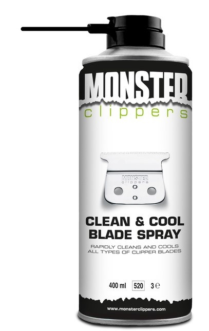 Monster Clippers Clean &amp; Cool Blade Spray 400 ml