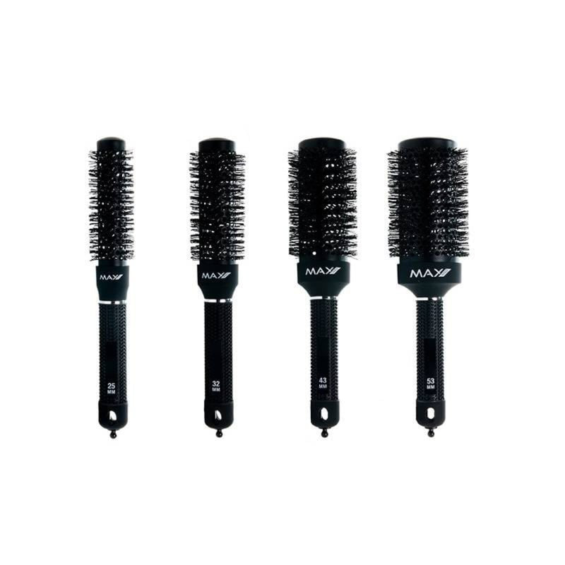 MAX PRO KERAMISCHE RONDE FÖHNBORSTEL 25MM