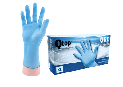 Qtop Q60 Heavy Nitril Handschoenen Blauw xl