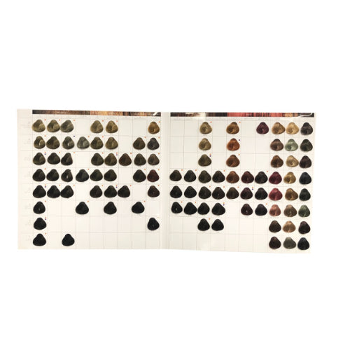 Schwarzkopf Service Tools Color Chart Update and Board