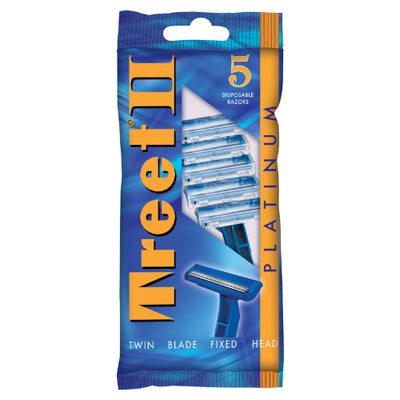 Treet II (5 scheermessen in een zakje)