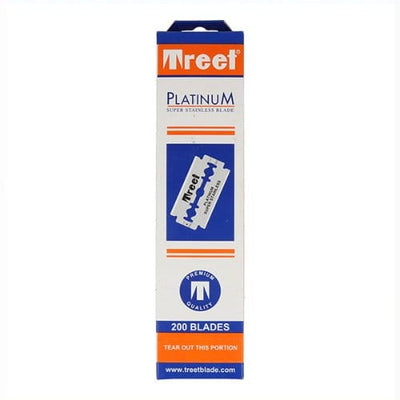Treet Platinum Super Stainless 20 x 10 Mesjes 200 Stuks