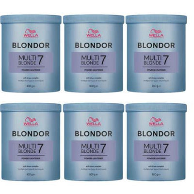 Wella Blondor Multi Blonde 7 - 6x800GR