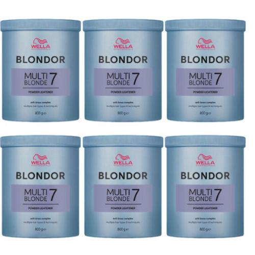 Wella Blondor Multi Blonde 7 - 6x800GR