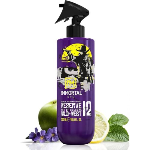 Immortal Original No. 12 Reserve Eau de Cologne Wild West 500ml