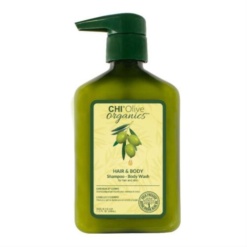 CHI Olive Organics Hair & Body Shampoo - Body Wash - 340ml
