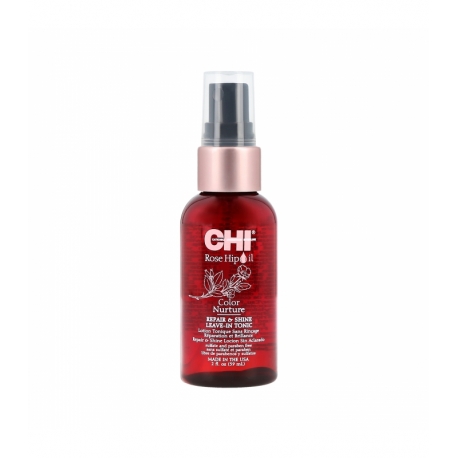 farouk-chi-rose-hip-oil-tonic-for-coloured-hair-60ml.jpg FAROUK CHI ROSE HIP OIL Tonic for coloured hair 59ml - Afbeelding 1