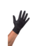 Handschoenen Zwart Ongepoederd Medium 100 stuks-0