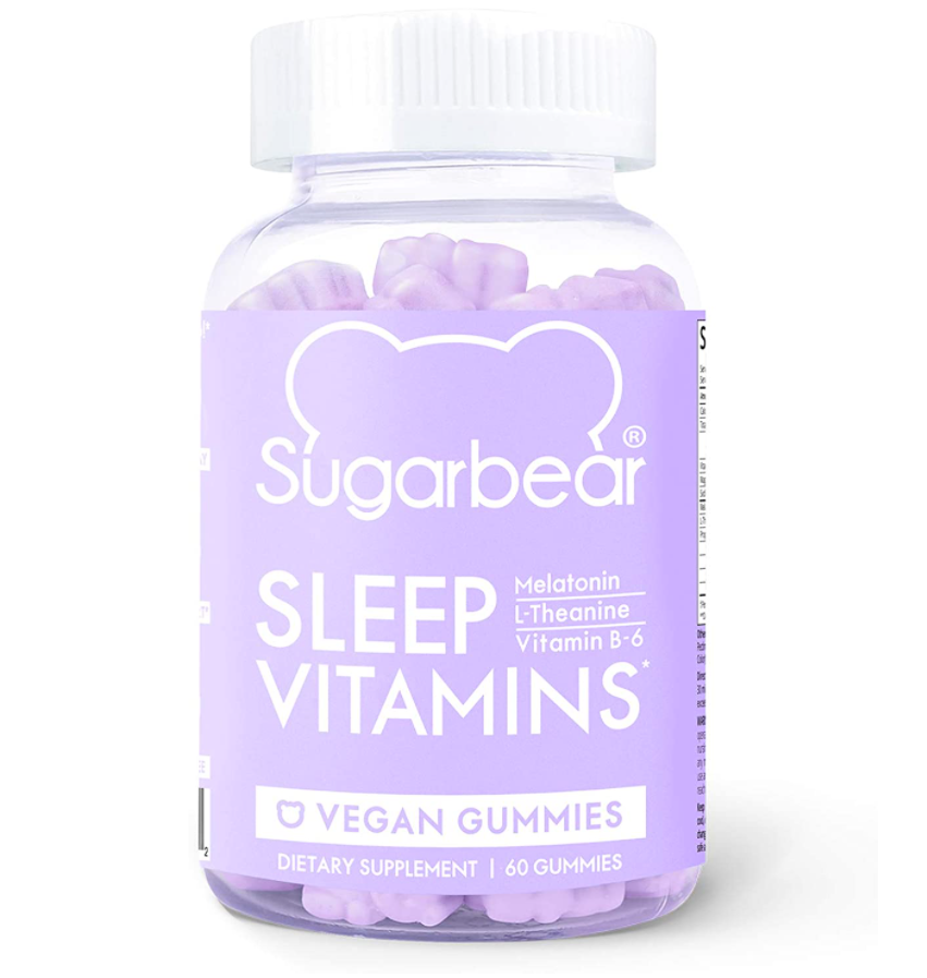 sugarhairbears_sleep.png SugarBearHair – Sleep Vitamins 60 gummies - Afbeelding 1